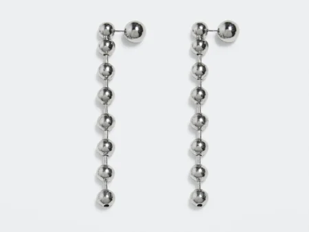 Faceted crystal hoop earrings