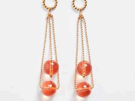 Twisted hoop earrings